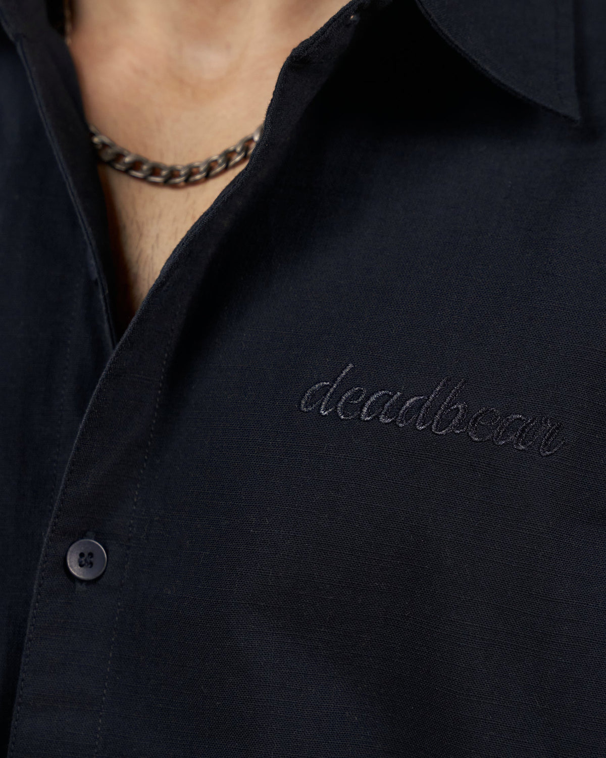 Co-ord Shirt Navy by DEADBEAR