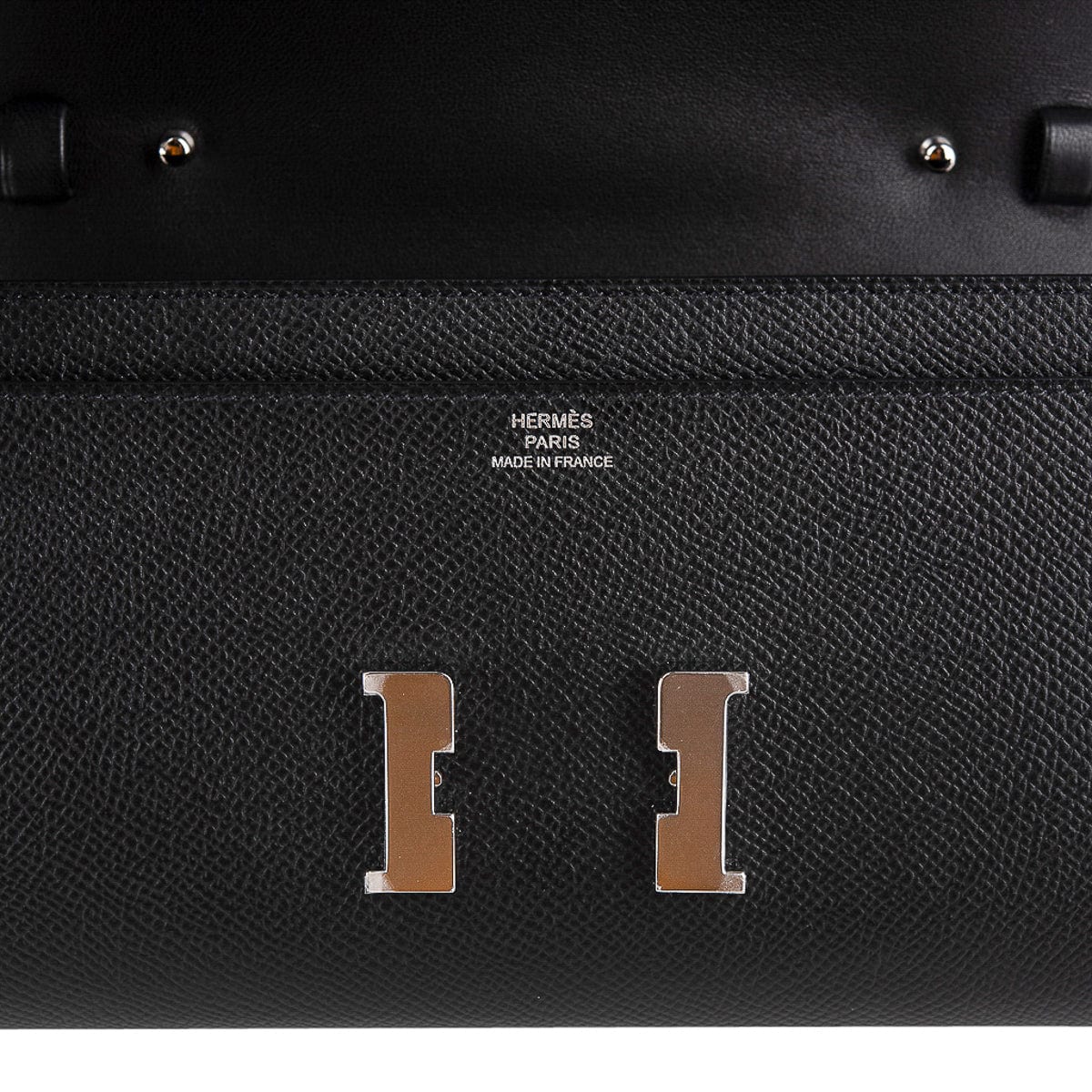 Hermès Constance Long To Go Wallet – Black Epsom with Palladium Hardware