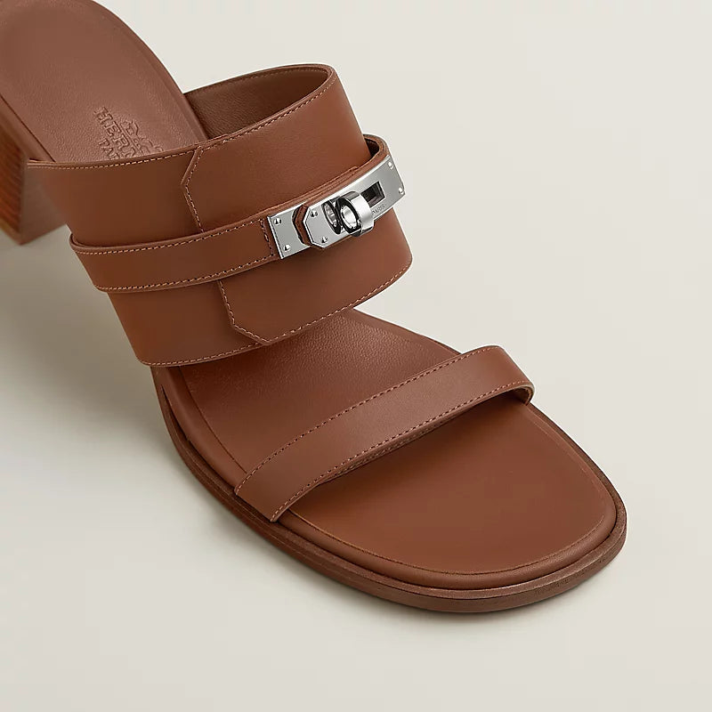 Hermes High Heel Sandals – Calfskin (Kelly Buckle) - Zeuskicks