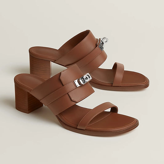 Hermes High Heel Sandals – Calfskin (Kelly Buckle) - Zeuskicks