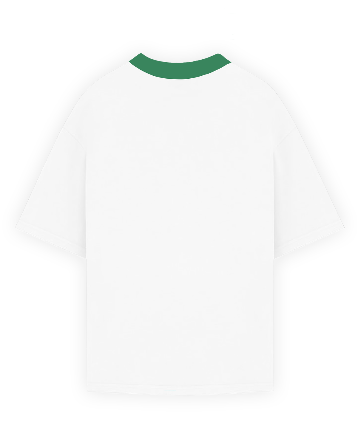 ART DEPT. RINGER T-SHIRT - WHITE/GREEN by Of The Chaos