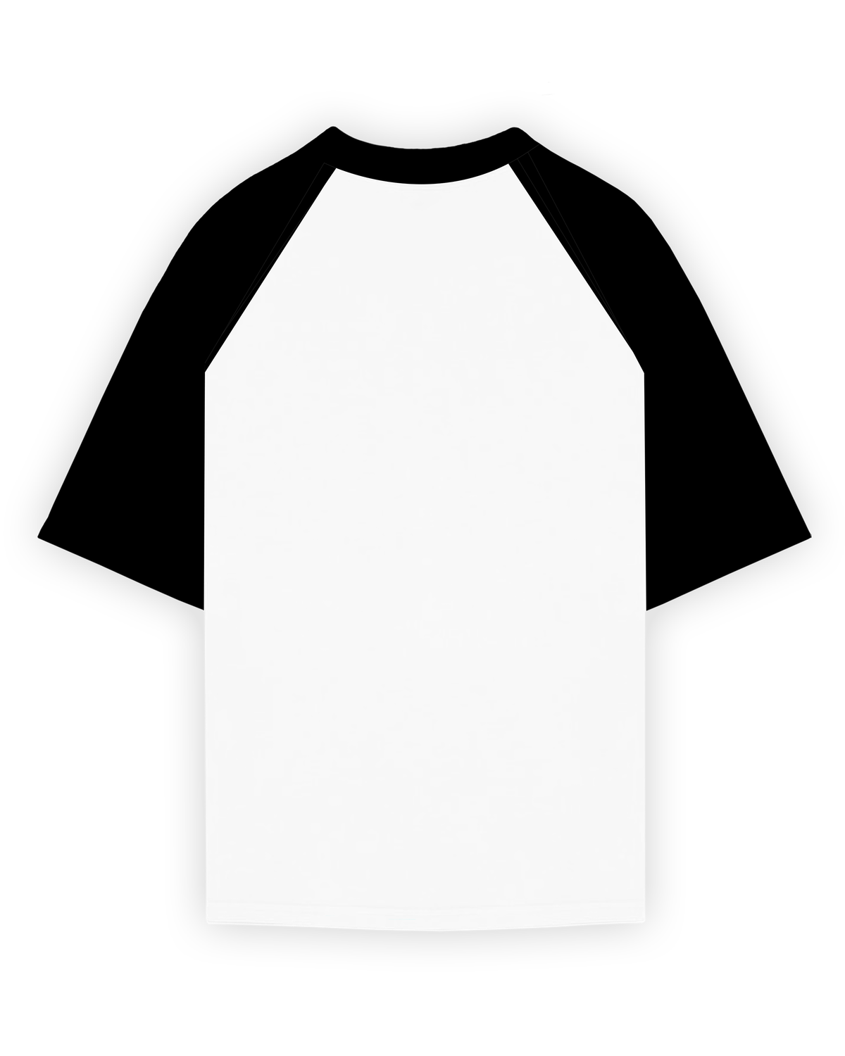 ON THE PROWL RAGLAN T-SHIRT - WHITE/BLACK by Of The Chaos