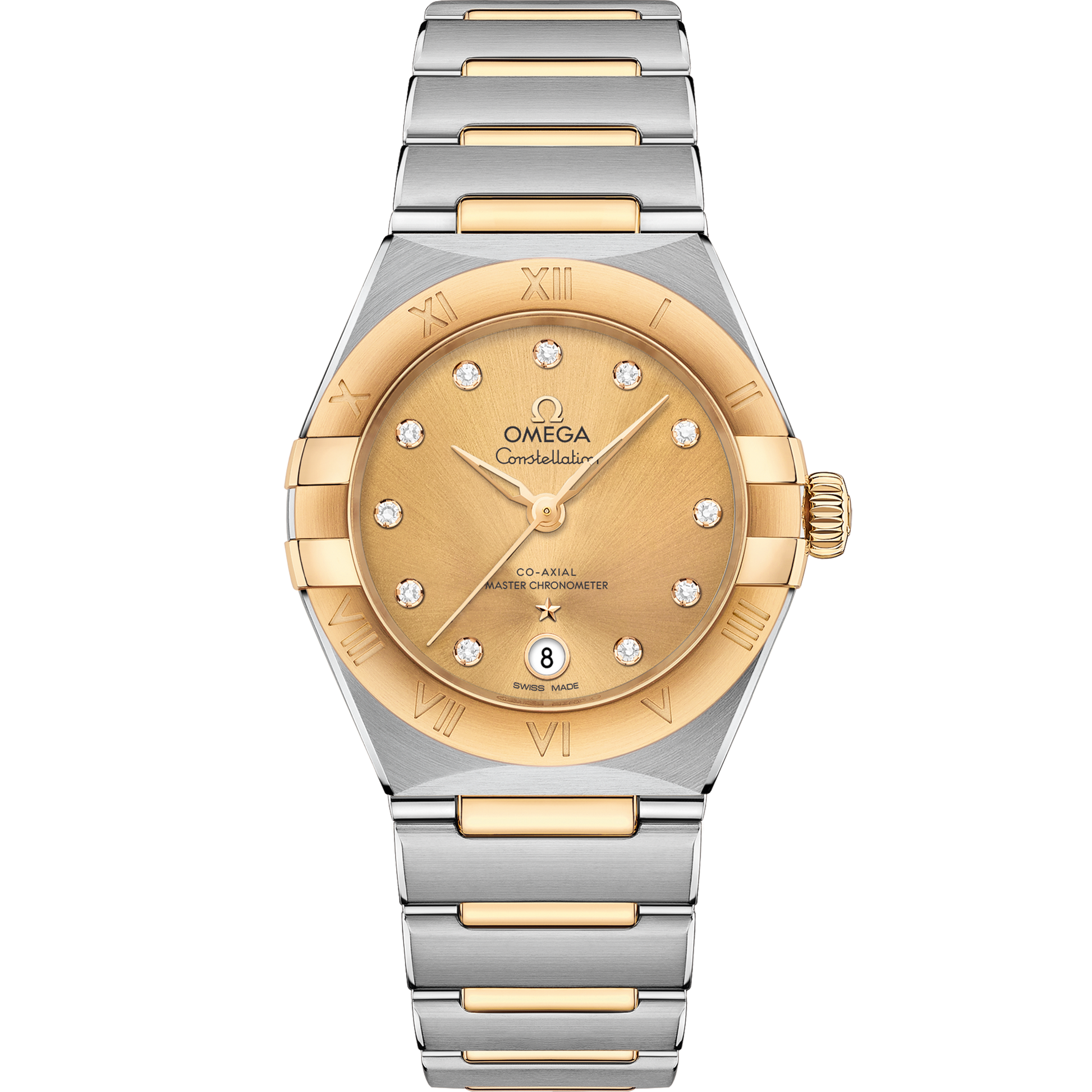 Constellation 29 mm, steel - yellow gold on steel - yellow gold - 131.20.29.20.58.001