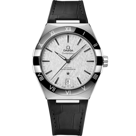 Constellation 41 mm, steel on leather strap - 131.33.41.21.06.001