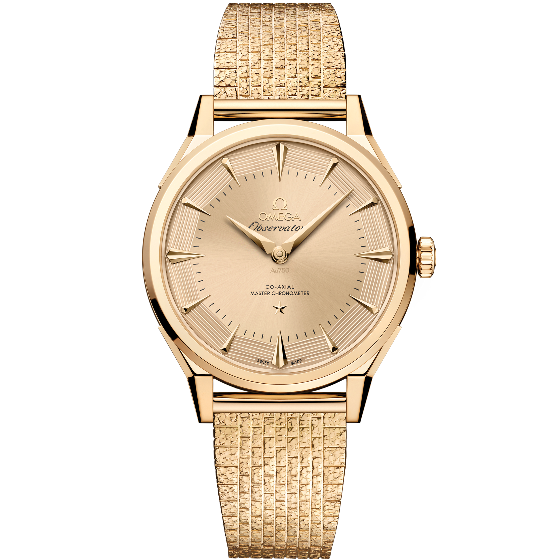 Constellation Observatory 39.4 mm, Moonshine™ gold on Moonshine™ gold - 140.50.39.21.99.001