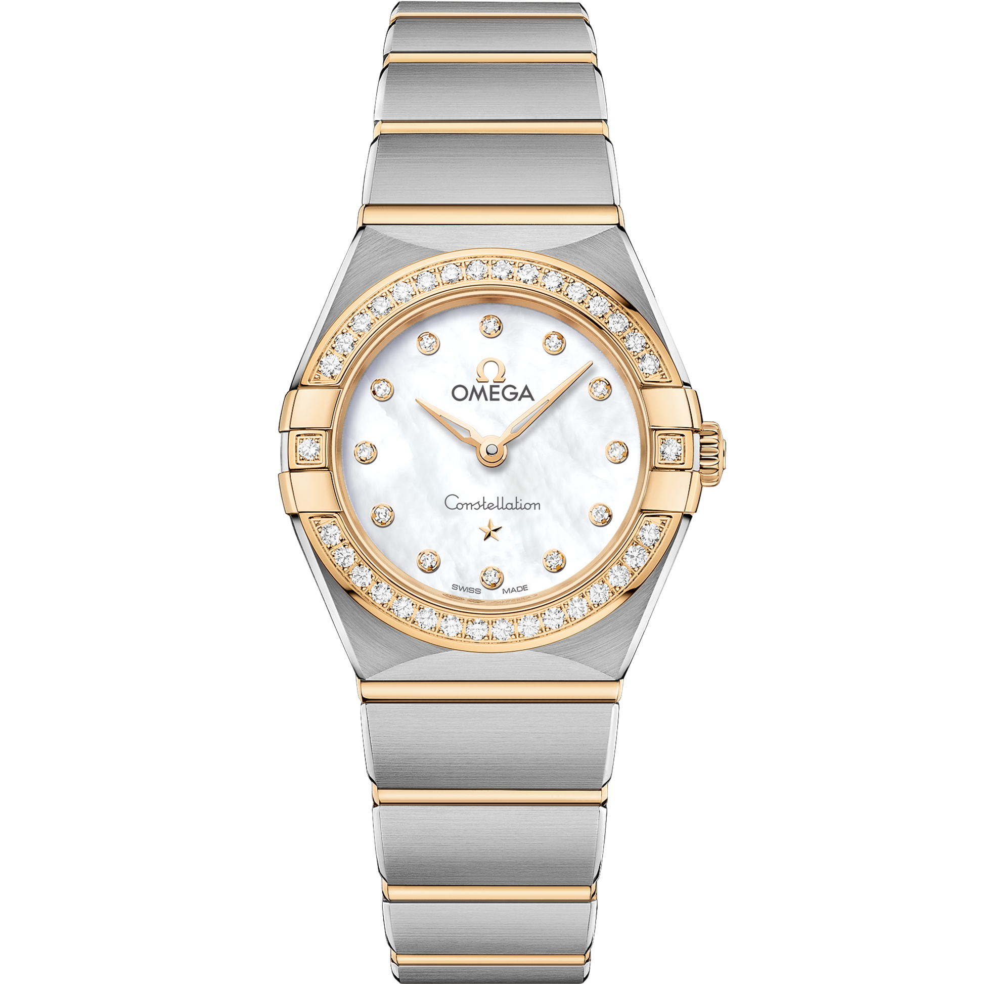 Constellation 25 mm, steel - yellow gold on steel - yellow gold - 131.25.25.60.55.002
