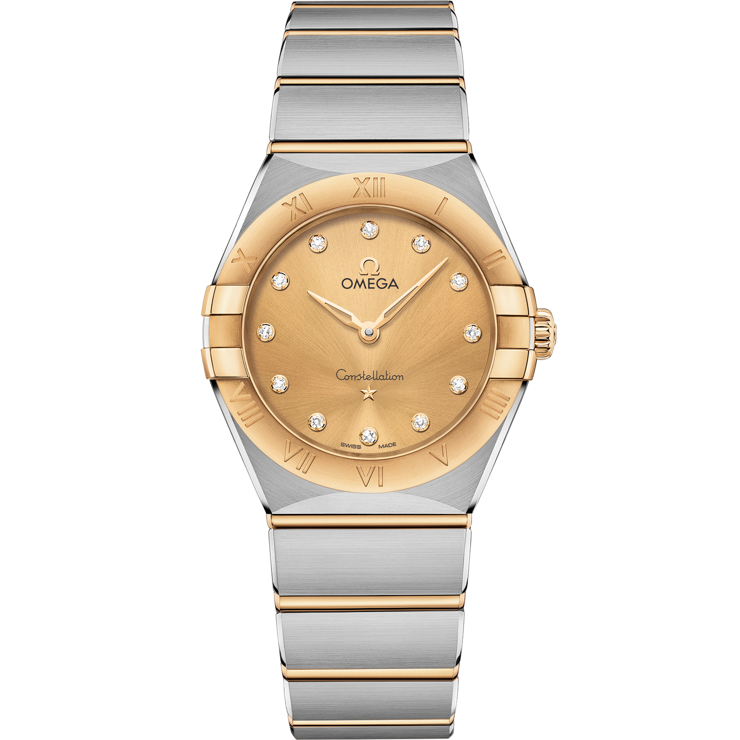 Constellation 28 mm, steel - yellow gold on steel - yellow gold - 131.20.28.60.58.001