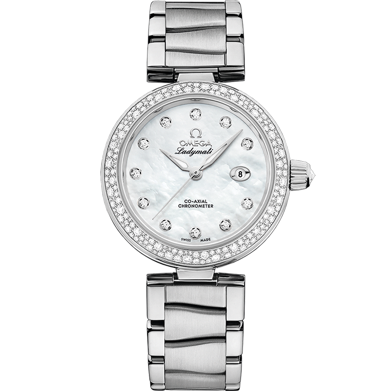 De Ville Ladymatic 34 mm, steel on steel - 425.35.34.20.55.002