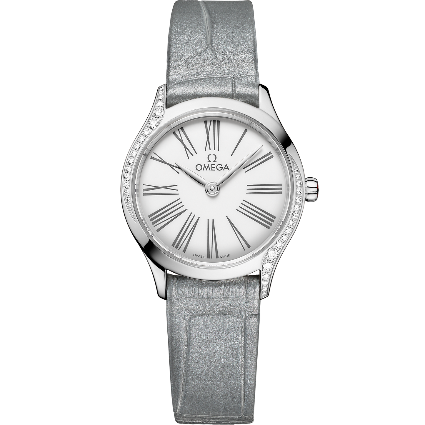 De Ville Mini Trésor 26 mm, steel on alligator - 428.18.26.60.04.001