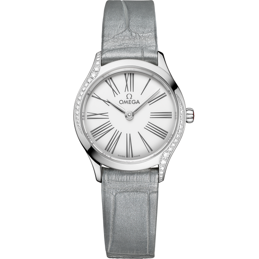 De Ville Mini Trésor 26 mm, steel on alligator - 428.18.26.60.04.001