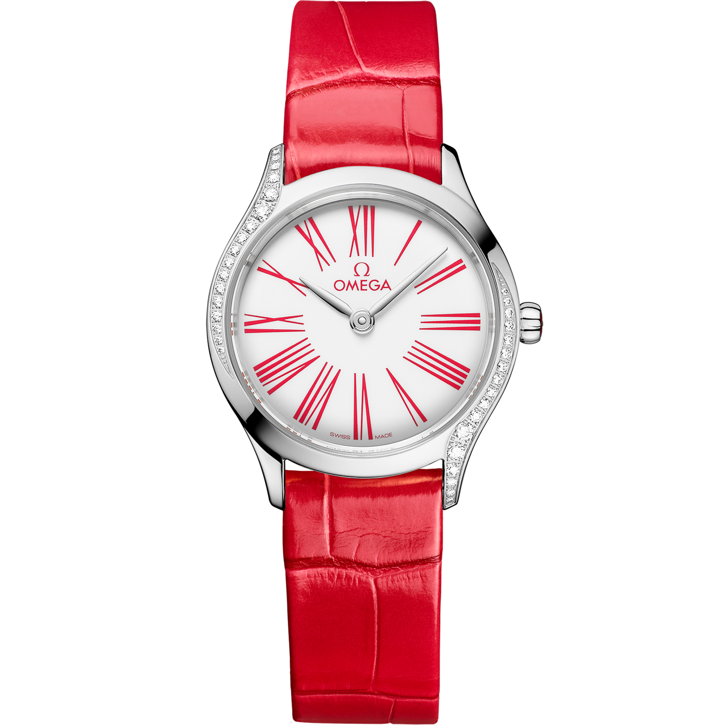 De Ville Mini Trésor 26 mm, steel on alligator - 428.18.26.60.04.003