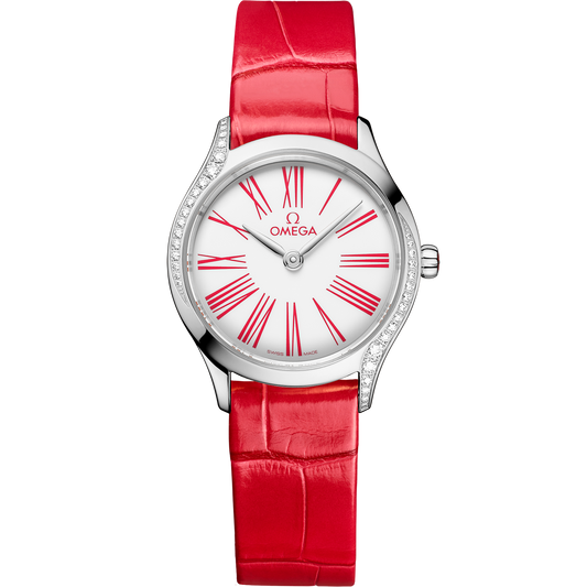 De Ville Mini Trésor 26 mm, steel on alligator - 428.18.26.60.04.003