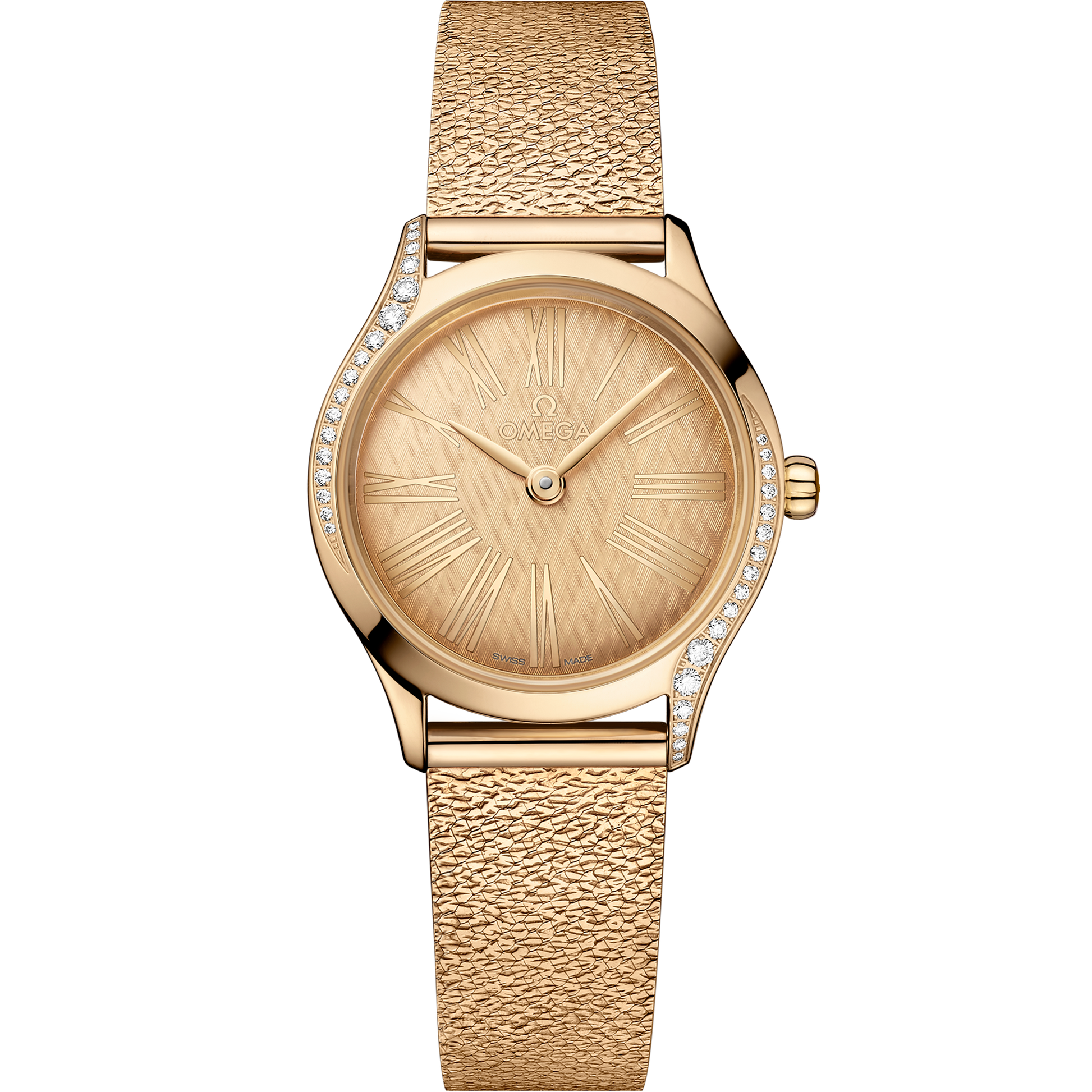 De Ville Mini Trésor 26 mm, Moonshine™ gold on Moonshine™ gold - 428.55.26.60.99.001
