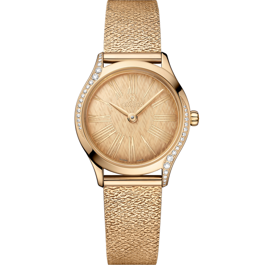 De Ville Mini Trésor 26 mm, Moonshine™ gold on Moonshine™ gold - 428.55.26.60.99.001