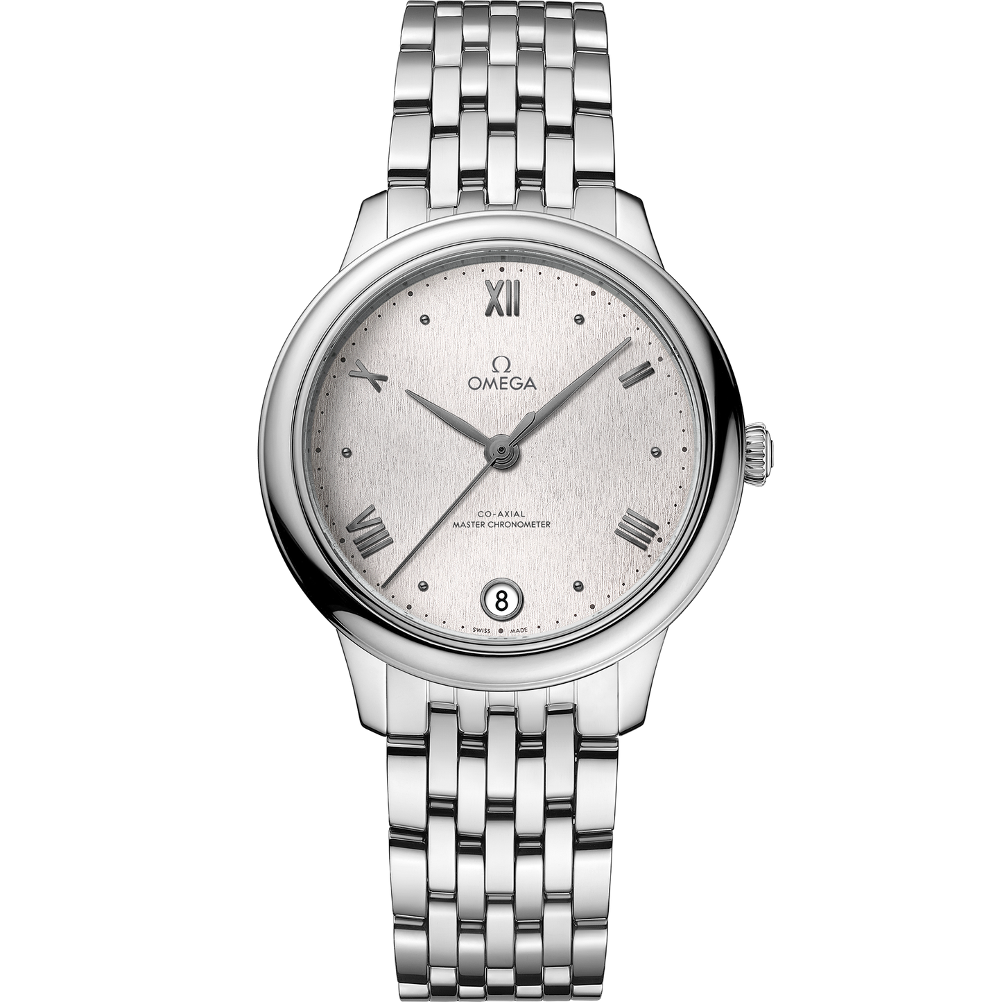 De Ville Prestige 34 mm, steel on steel - 434.10.34.20.02.001