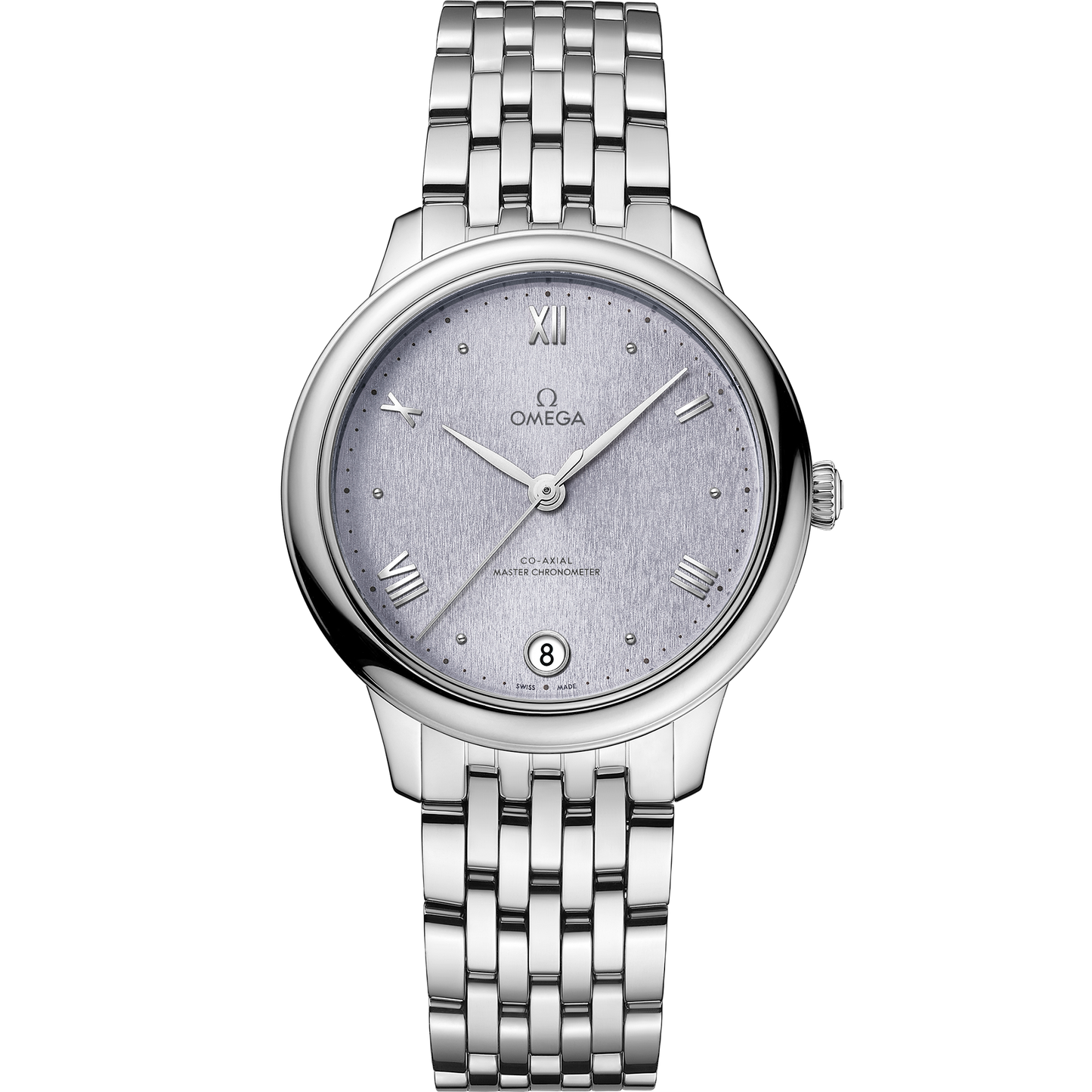 De Ville Prestige 34 mm, steel on steel - 434.10.34.20.03.001