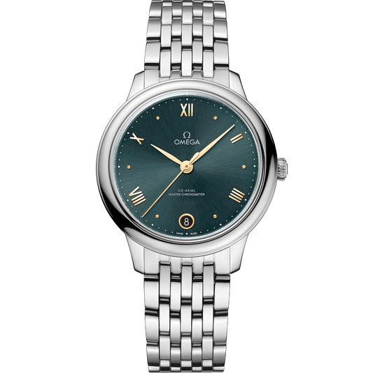 De Ville Prestige 34 mm, steel on steel - 434.10.34.20.10.001