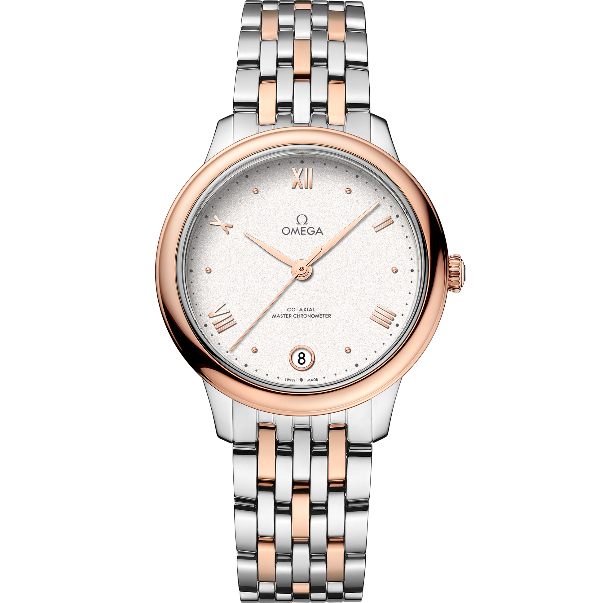 De Ville Prestige 34 mm, steel - Sedna™ gold on steel - Sedna™ gold - 434.20.34.20.02.001