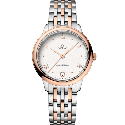 De Ville Prestige 34 mm, steel - Sedna™ gold on steel - Sedna™ gold - 434.20.34.20.02.001