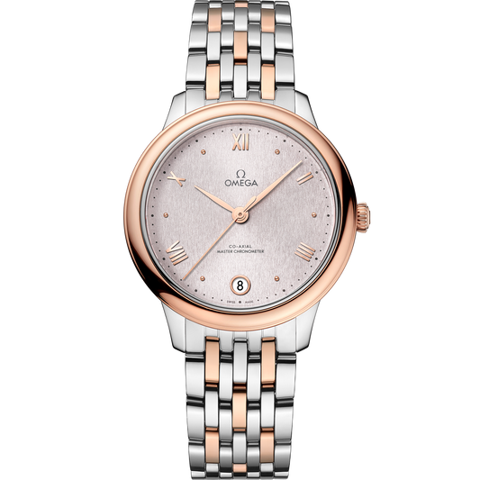 De Ville Prestige 34 mm, steel - Sedna™ gold on steel - Sedna™ gold - 434.20.34.20.02.003