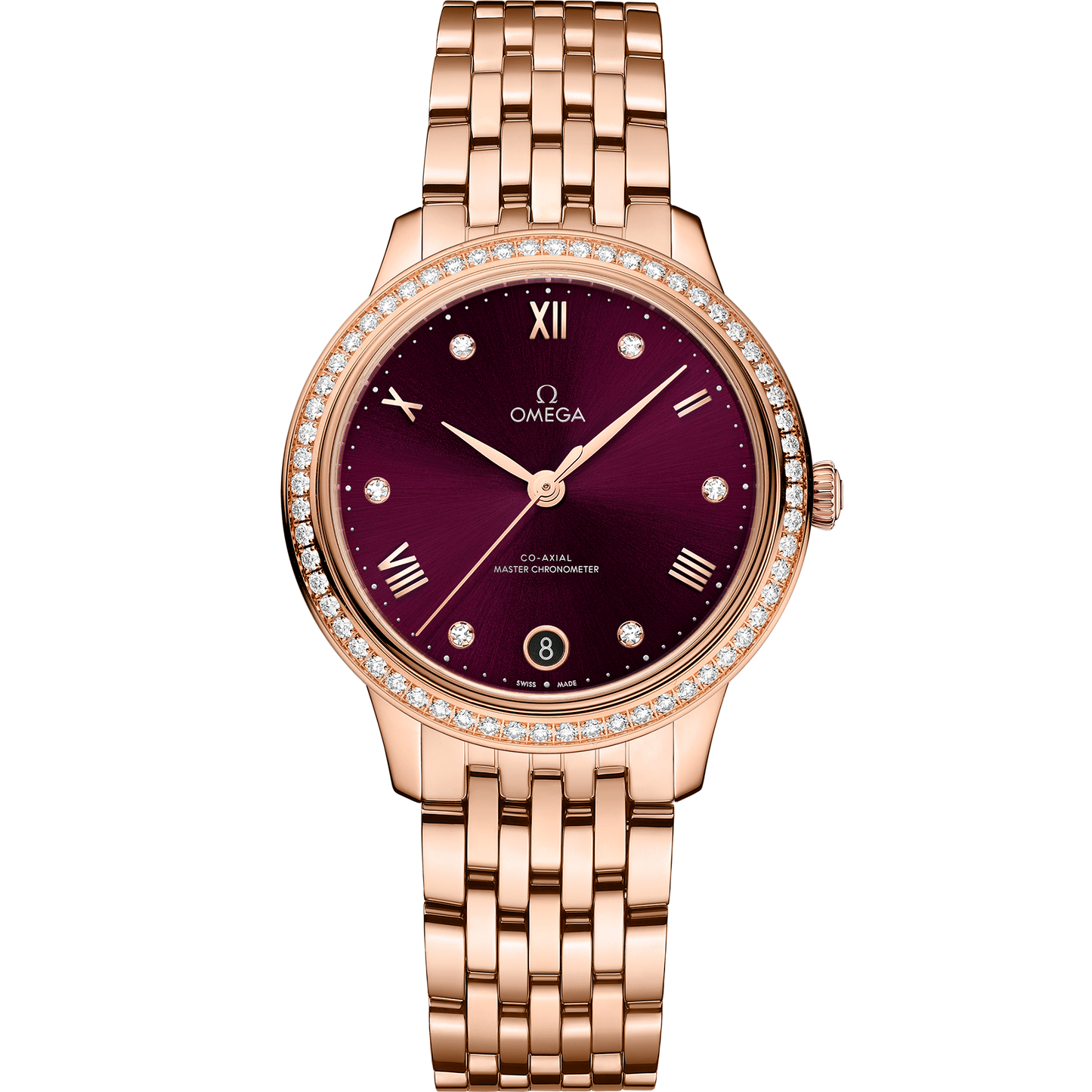 De Ville Prestige 34 mm, Sedna™ gold on Sedna™ gold - 434.55.34.20.61.001