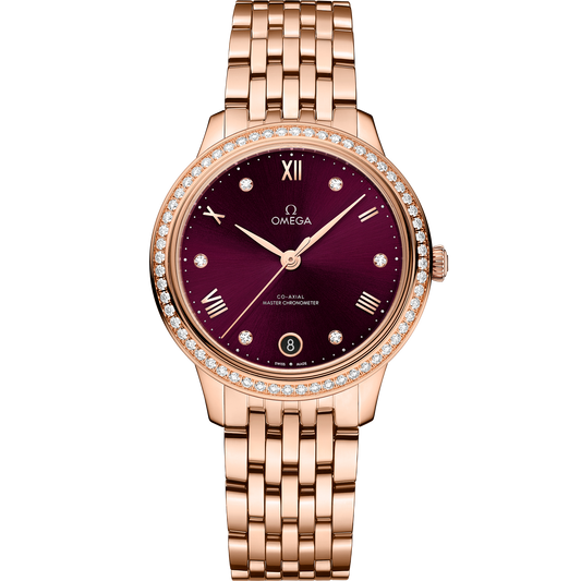 De Ville Prestige 34 mm, Sedna™ gold on Sedna™ gold - 434.55.34.20.61.001