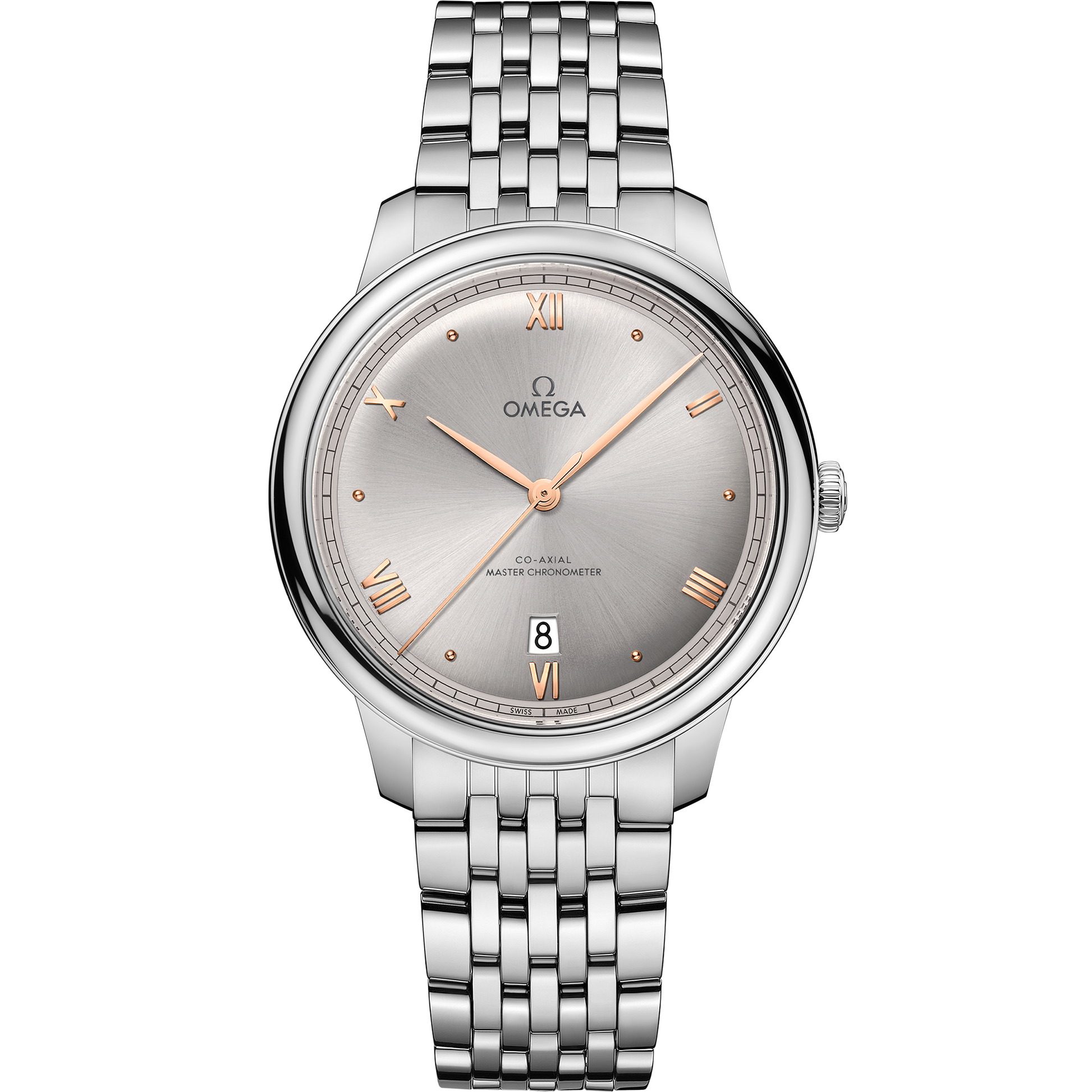 De Ville Prestige 40 mm, steel on steel - 434.10.40.20.06.001