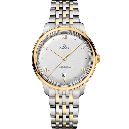 De Ville Prestige 40 mm, steel - yellow gold on steel - yellow gold - 434.20.40.20.02.002