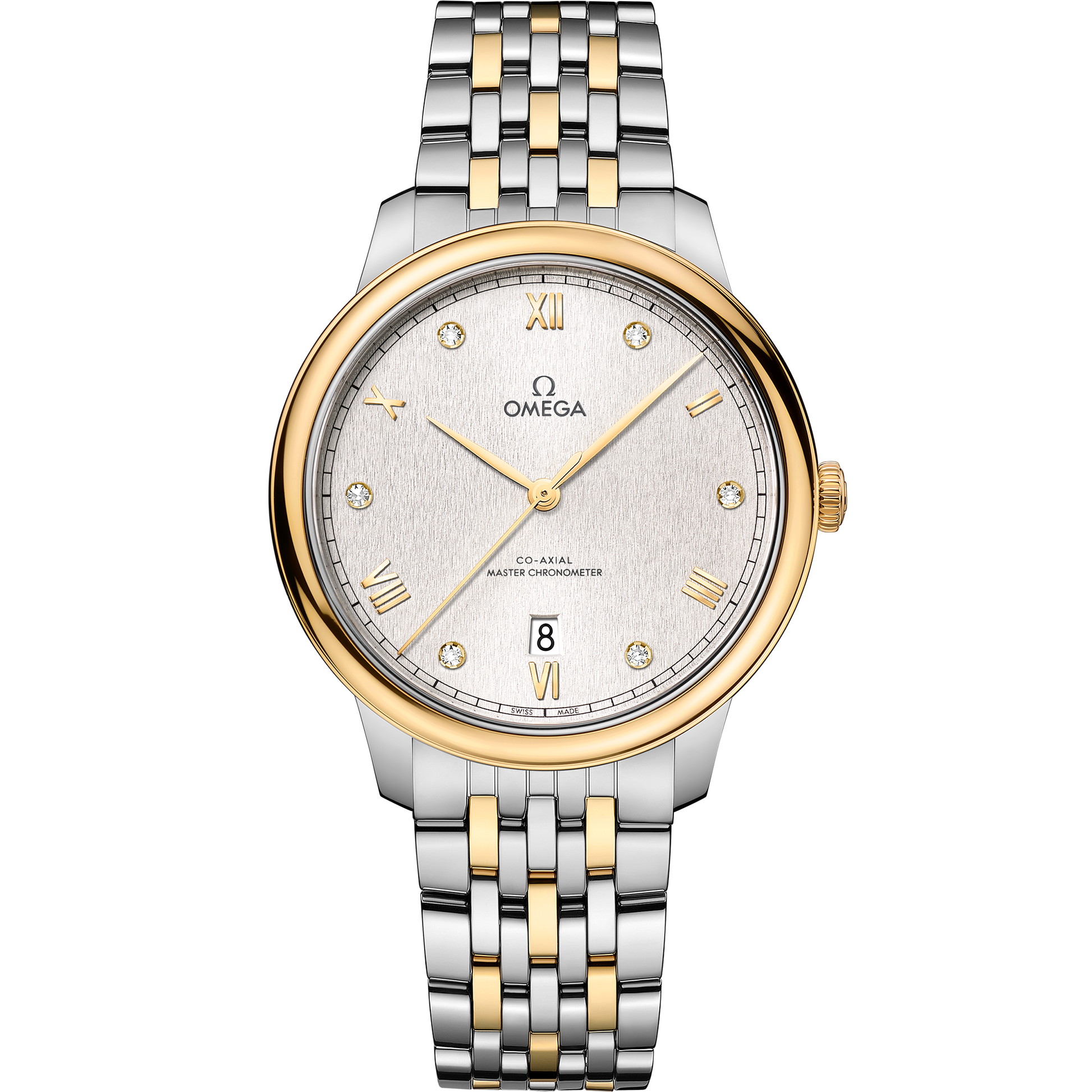 De Ville Prestige 40 mm, steel - yellow gold on yellow gold - 434.20.40.20.52.001