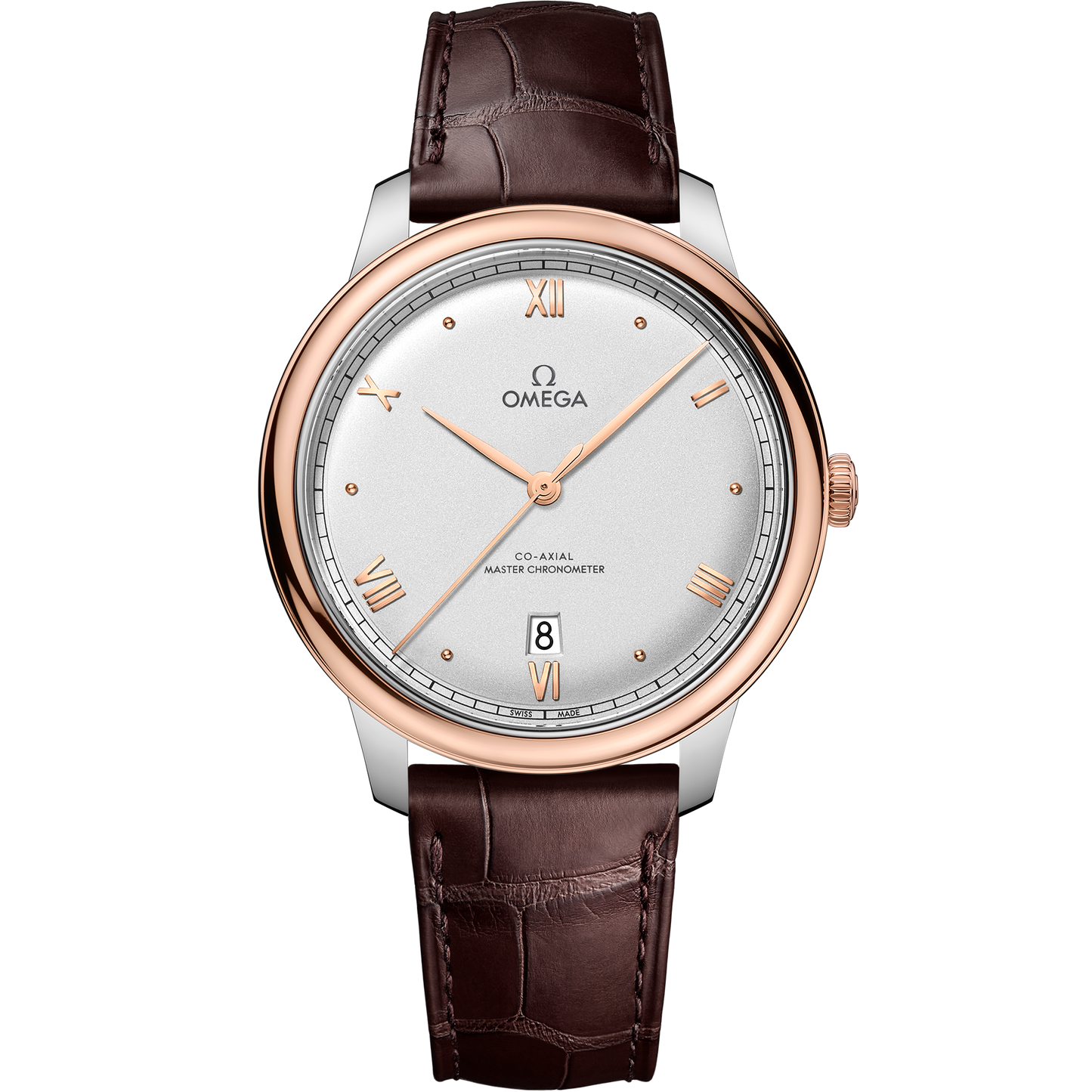 De Ville Prestige 40 mm, steel - Sedna™ gold - 434.23.40.20.02.001