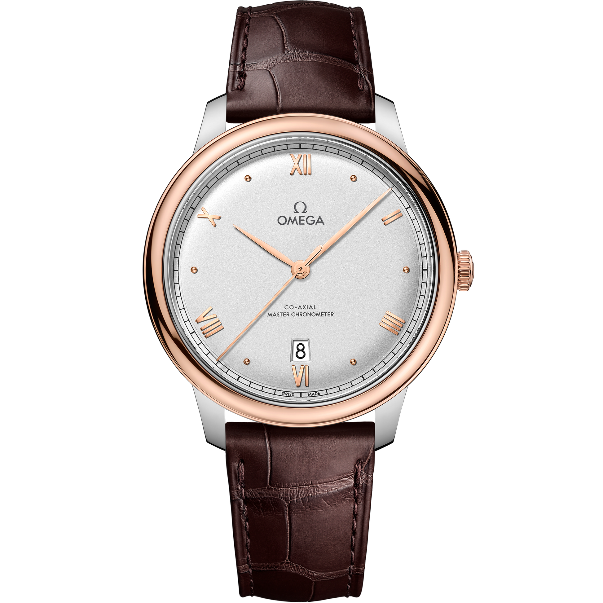 De Ville Prestige 40 mm, steel - Sedna™ gold - 434.23.40.20.02.001