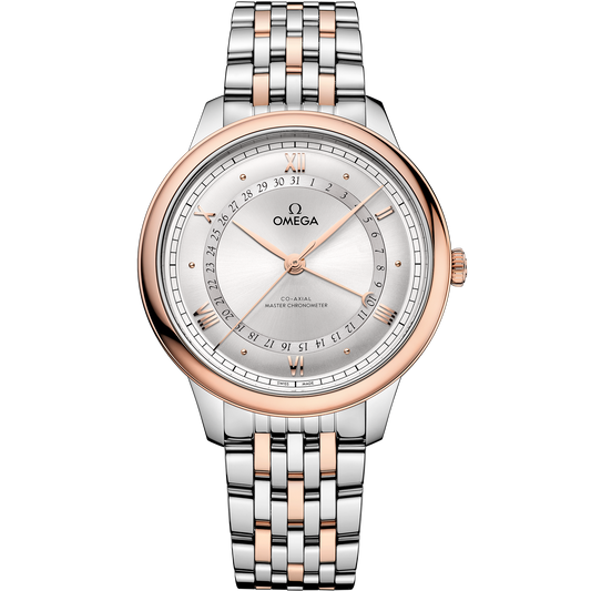 De Ville Prestige 42 mm, steel - Sedna™ gold on steel - Sedna™ gold - 434.20.42.22.02.001