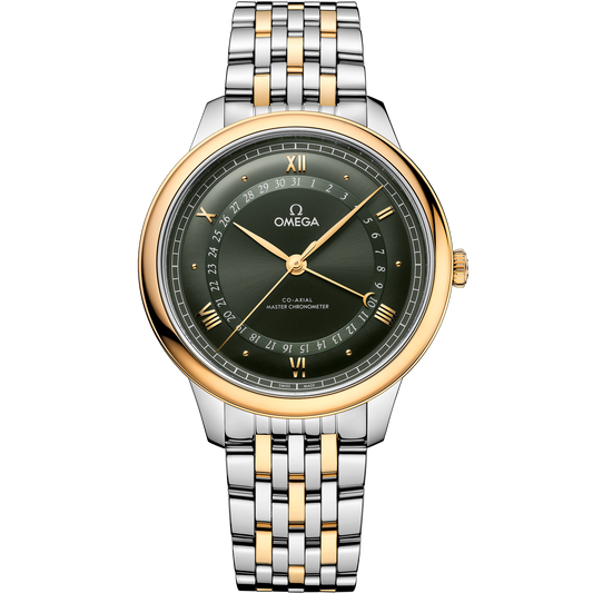 De Ville Prestige 42 mm, steel - yellow gold on steel - yellow gold - 434.20.42.22.10.001