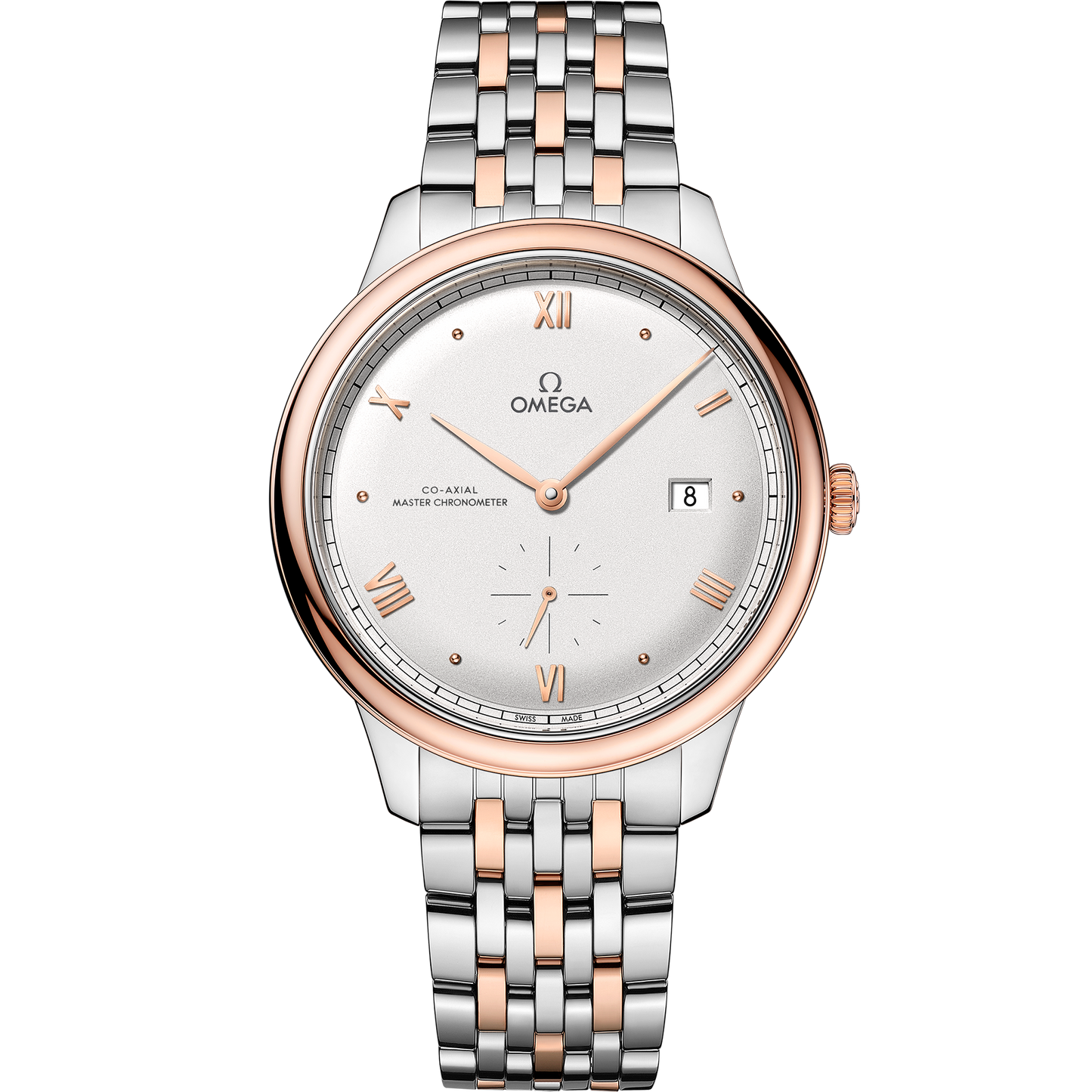 De Ville Prestige 41 mm, steel - Sedna™ gold on steel - Sedna™ gold - 434.20.41.20.02.001