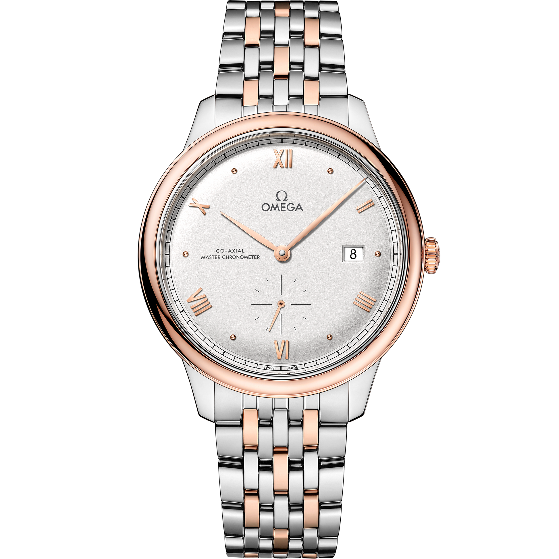 De Ville Prestige 41 mm, steel - Sedna™ gold on steel - Sedna™ gold - 434.20.41.20.02.001