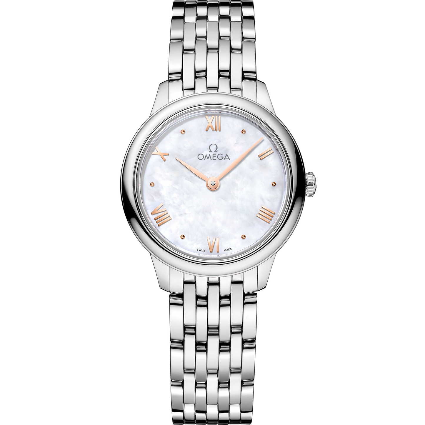 De Ville Prestige 27.5 mm, steel on steel - 434.10.28.60.05.001