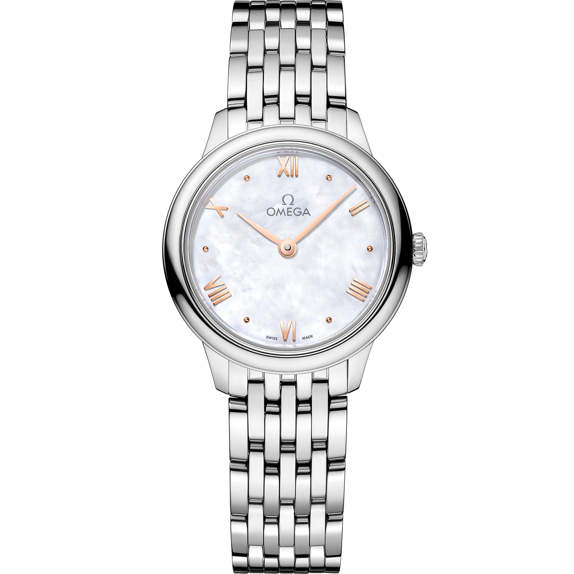 De Ville Prestige 27.5 mm, steel on steel - 434.10.28.60.05.001