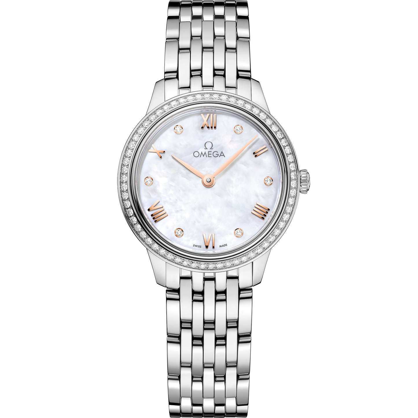 De Ville Prestige 27.5 mm, steel on steel - 434.15.28.60.55.001