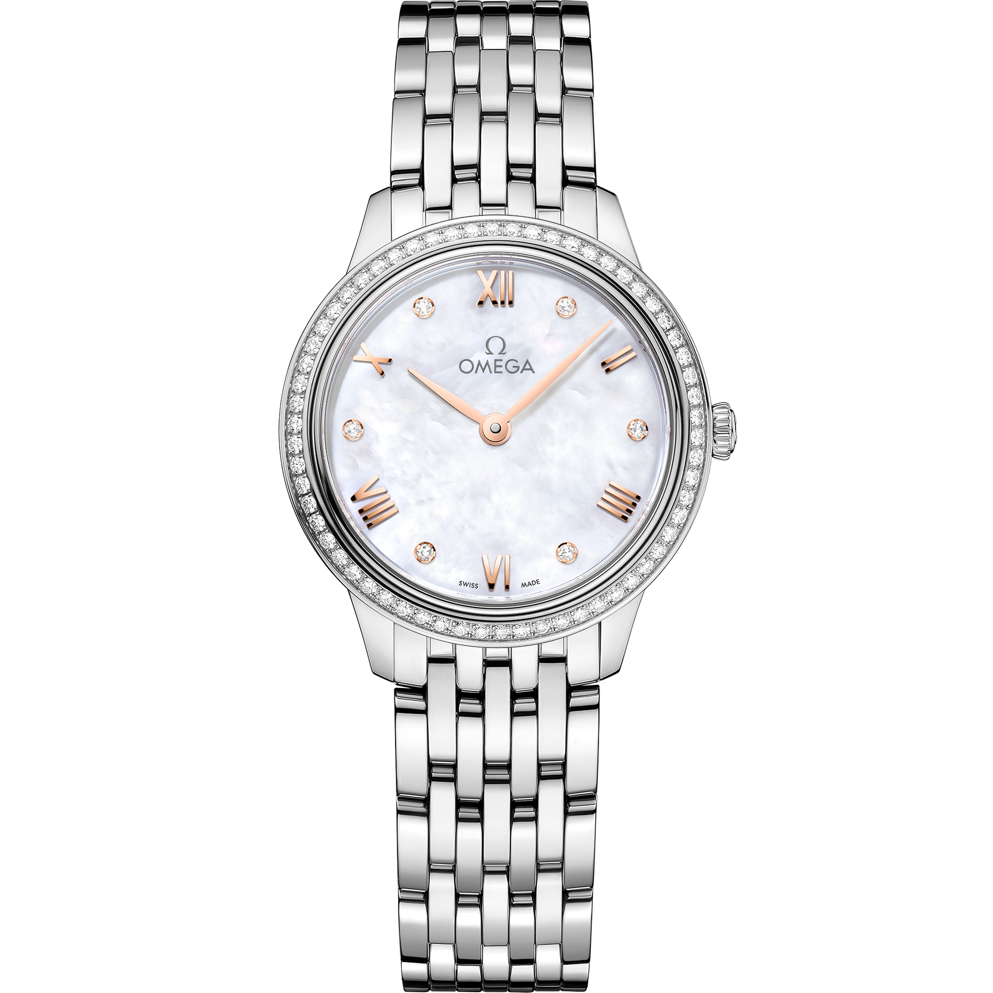De Ville Prestige 27.5 mm, steel on steel - 434.15.28.60.55.001