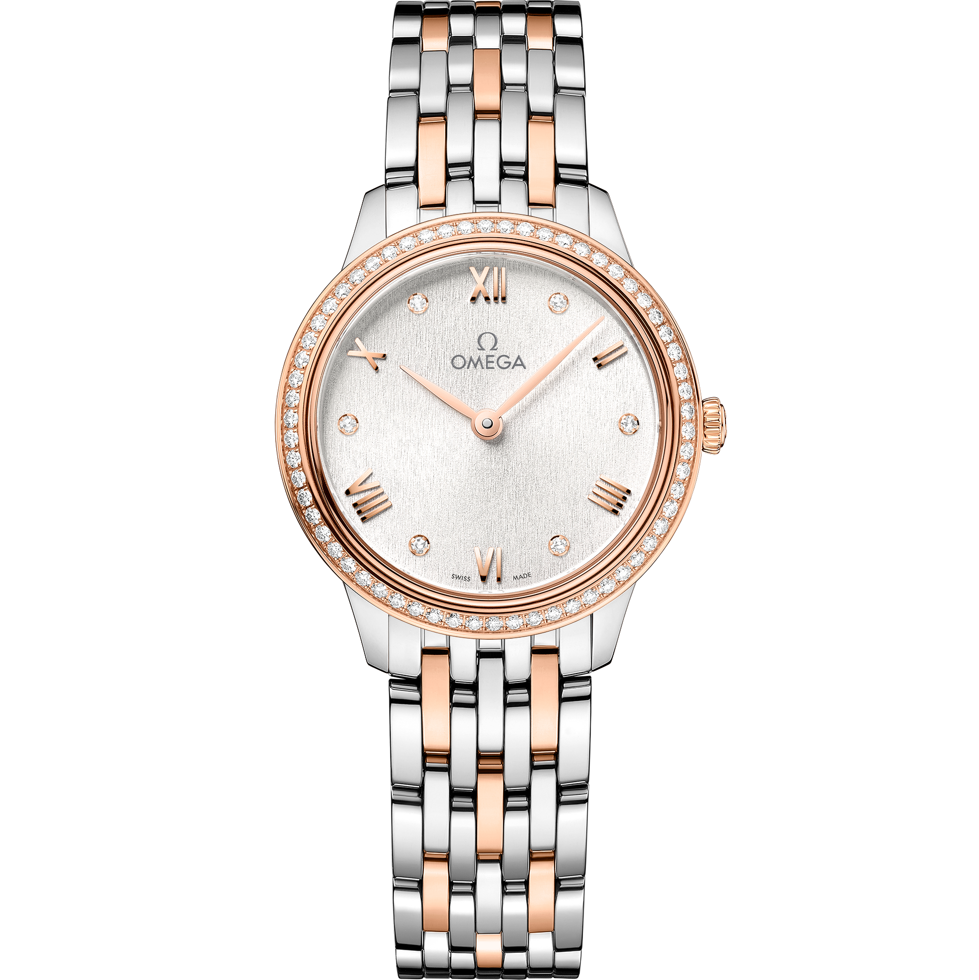 De Ville Prestige 27.5 mm, steel - Sedna™ gold on steel - Sedna™ gold - 434.25.28.60.52.001