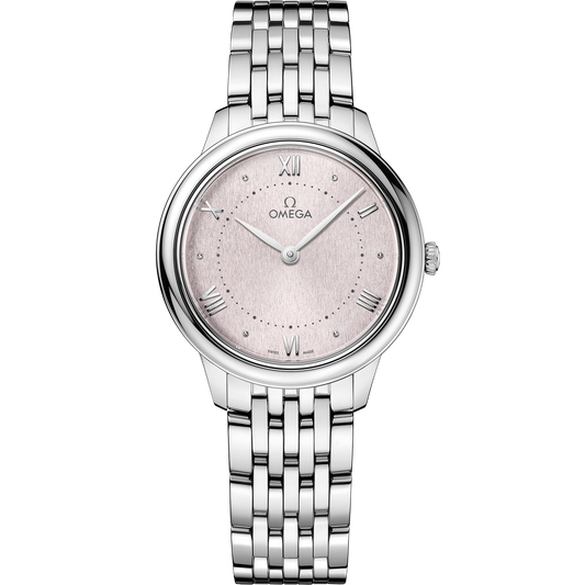 De Ville Prestige 30 mm, steel on steel - 434.10.30.60.02.001