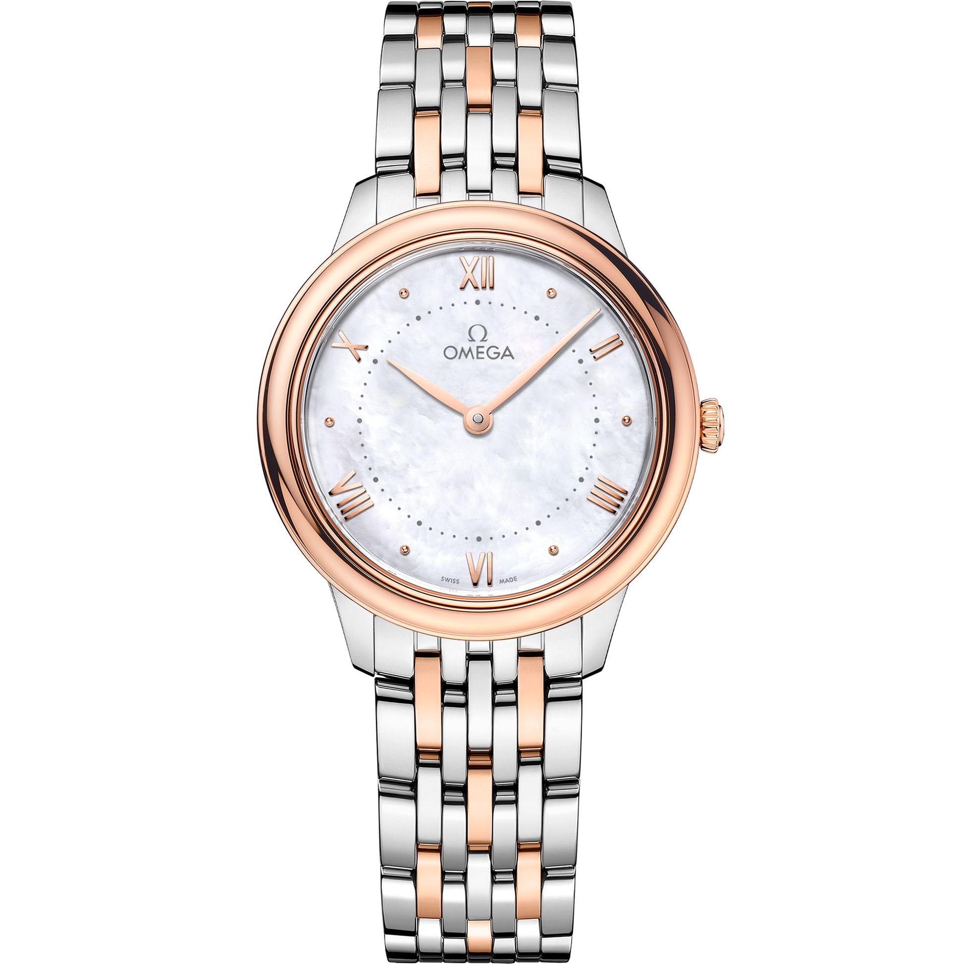 De Ville Prestige 30 mm, steel - Sedna™ gold on steel - Sedna™ gold - 434.20.30.60.05.001