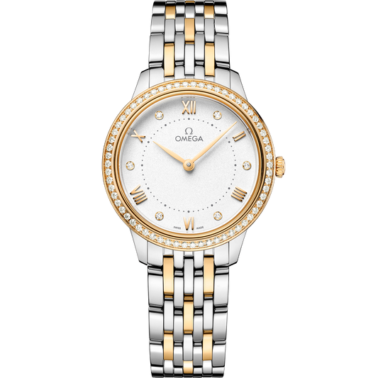 De Ville Prestige 30 mm, steel - yellow gold on steel - yellow gold - 434.25.30.60.52.002