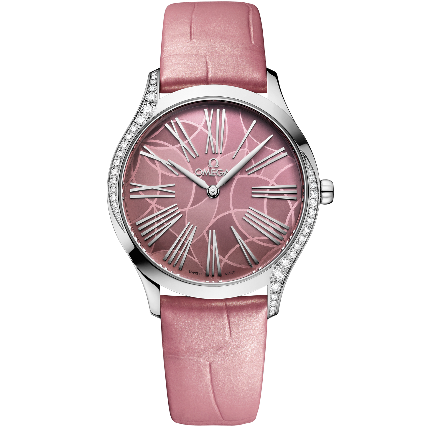 De Ville Trésor 36 mm, steel on alligator - 428.18.36.60.10.001