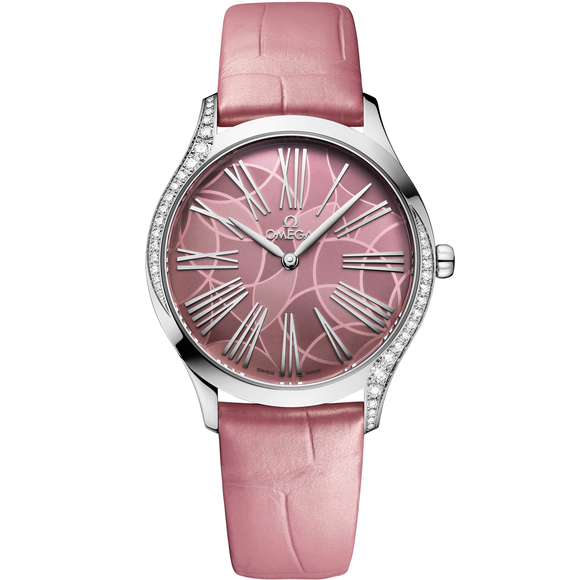 De Ville Trésor 36 mm, steel on alligator - 428.18.36.60.10.001