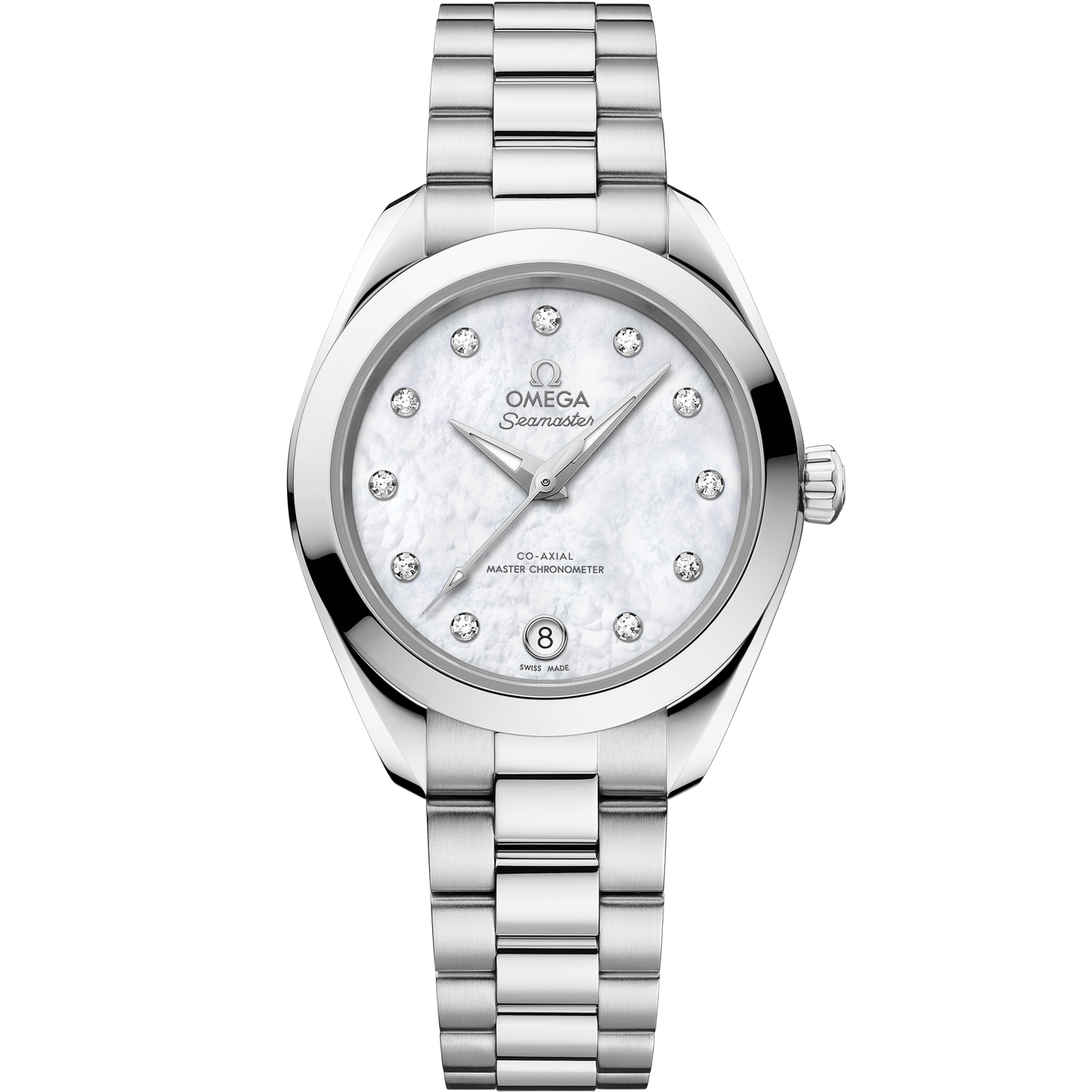 Seamaster Aqua Terra 150M 30 mm, steel on steel - 220.10.30.20.55.001