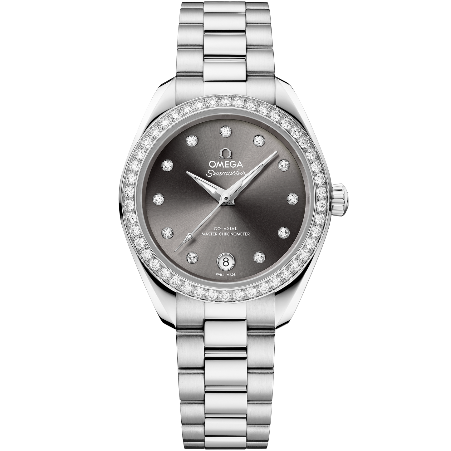 Seamaster Aqua Terra 150M 30 mm, steel on steel - 220.15.30.20.56.001