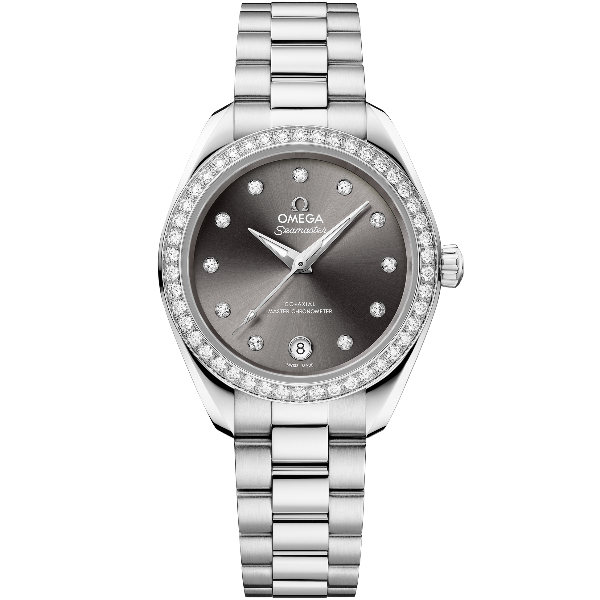 Seamaster Aqua Terra 150M 30 mm, steel on steel - 220.15.30.20.56.001