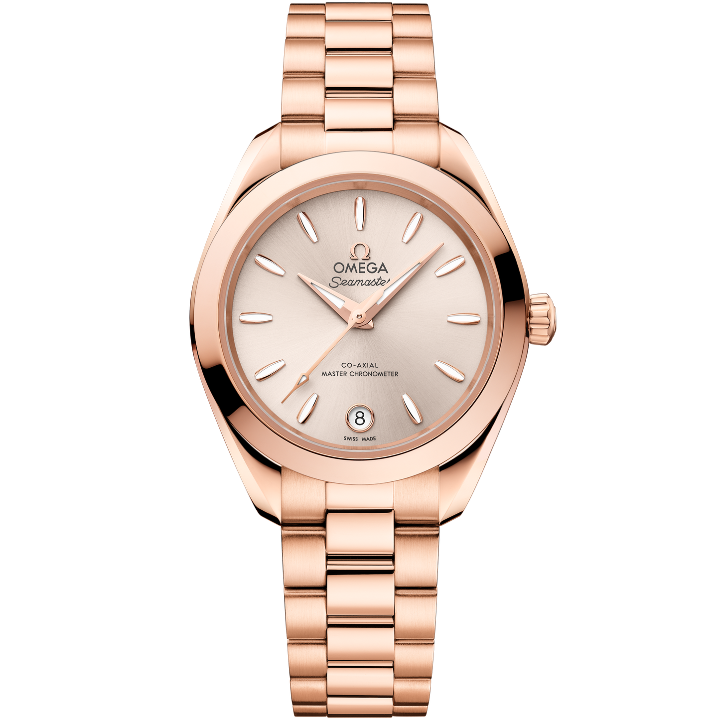 Seamaster Aqua Terra 150M 30 mm, Sedna™ gold on Sedna™ gold - 220.50.30.20.09.001