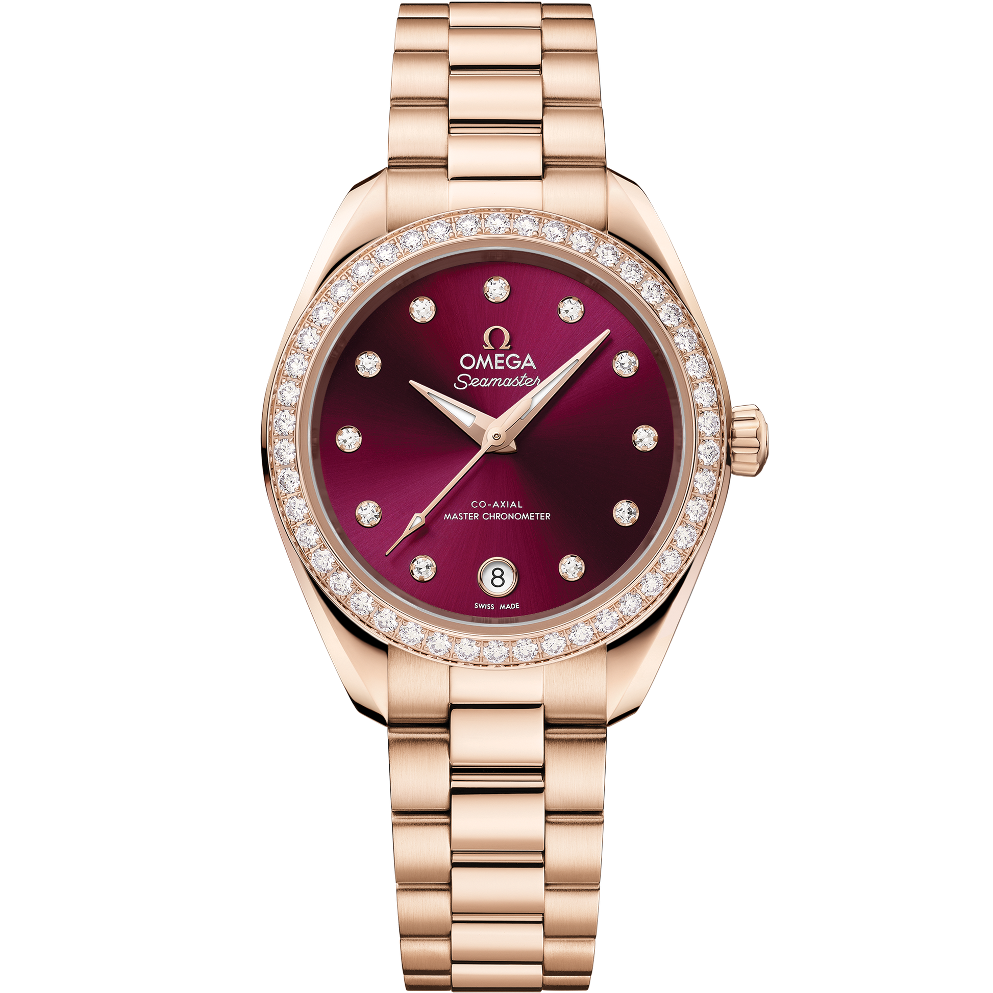 Seamaster Aqua Terra 150M 30 mm, Sedna™ gold on Sedna™ gold - 220.55.30.20.61.001